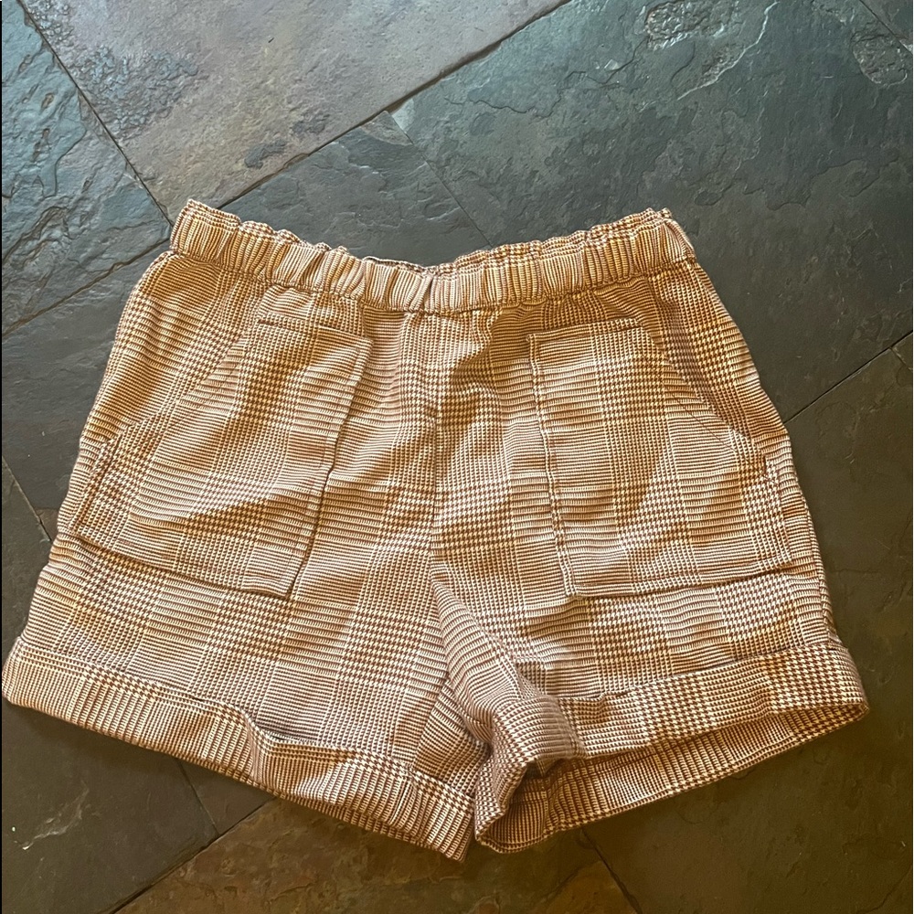 Dress shorts, brown/white, (L) 10-12, Wonder Nation